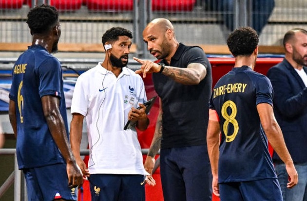 Thierry Henry ra mắt U21 Pháp đại thành công