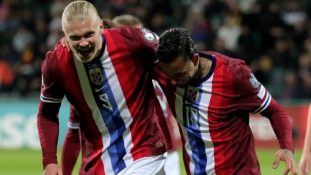 Thống kê khủng của Haaland trong màu áo Na Uy