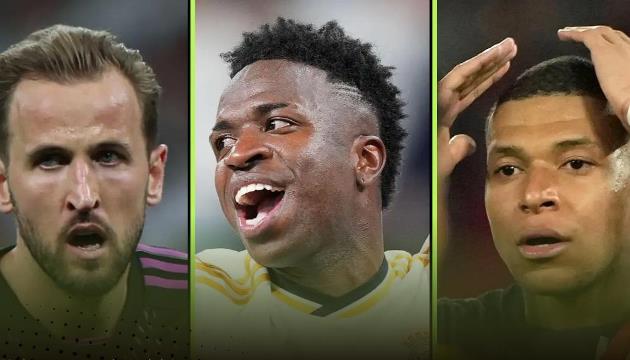 Top 10 ứng cử viên cho danh hiệu Ballon d’Or: Vinicius bứt phá, Kane tụt dốc