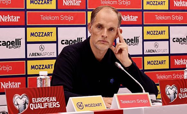 Tuchel gửi thông điệp cho dàn sao tuyển Anh sau trận thắng Serbia