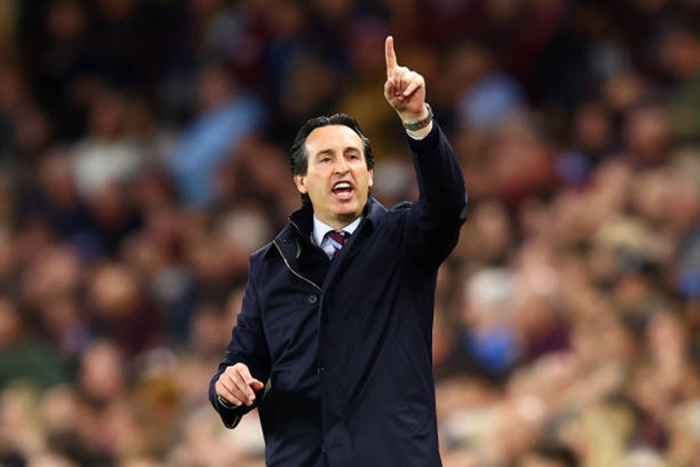 Unai Emery hài lòng với chiến thắng của Aston Villa