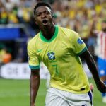 Vinicius có trận đấu hoàn hảo