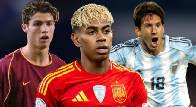 Yamal vượt mặt Messi, Ronaldo ở tuổi 17